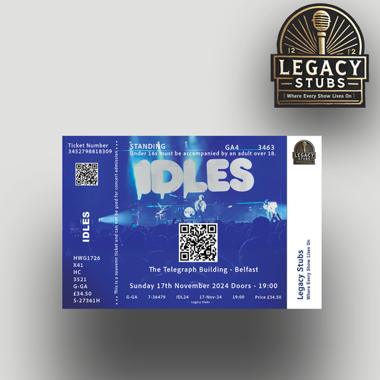 IDLES Deluxe Souvenir Ticket
