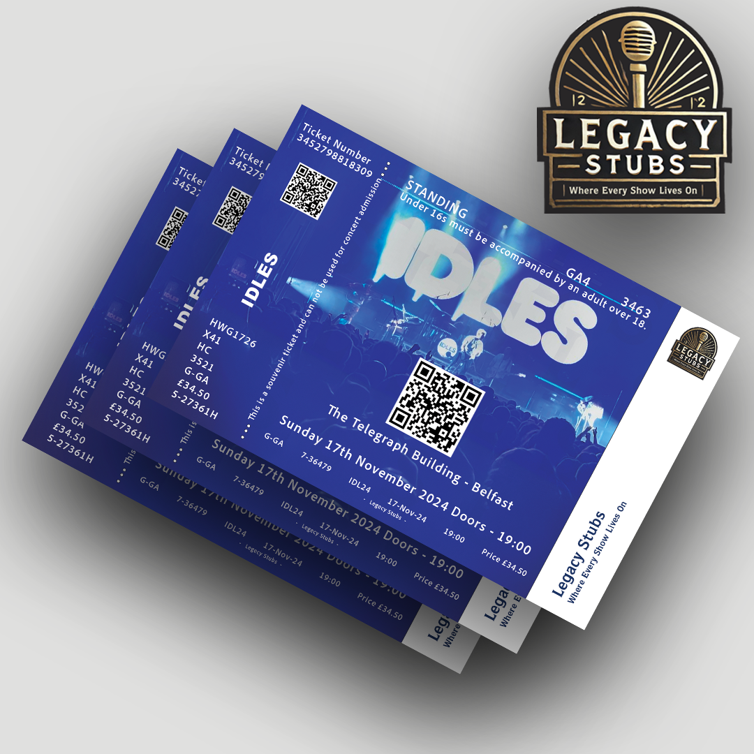 IDLES Deluxe Souvenir Ticket