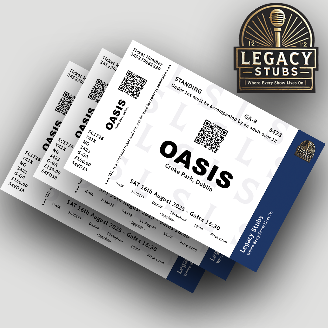 Oasis Souvenir Ticket