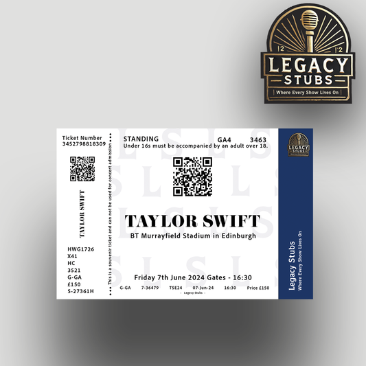 Taylor Swift Souvenir Ticket