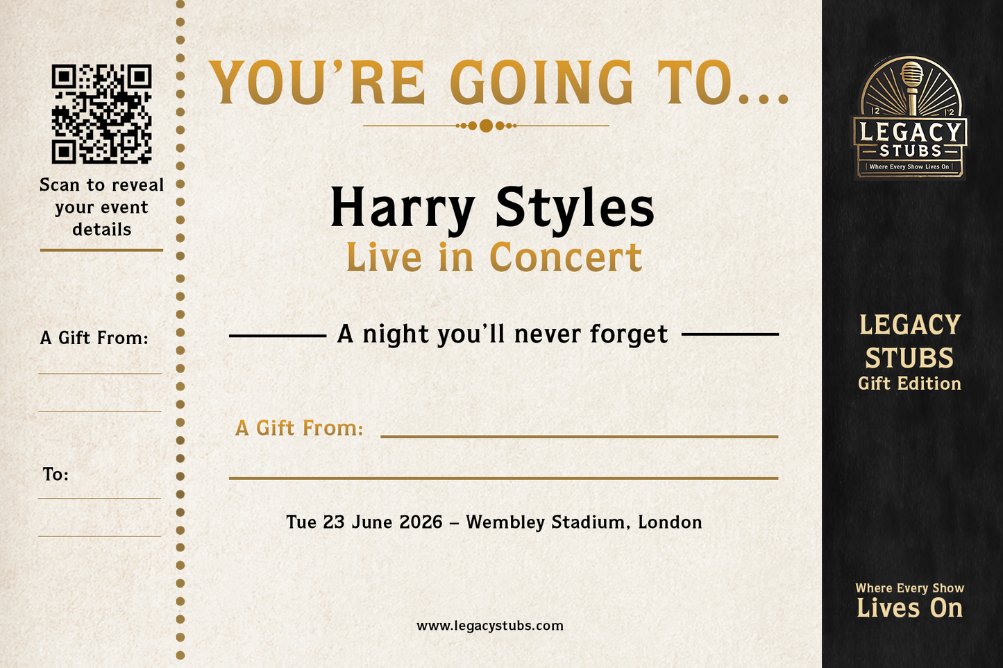 You Are Going To See!!!!!  Harry Styles’ Tickets